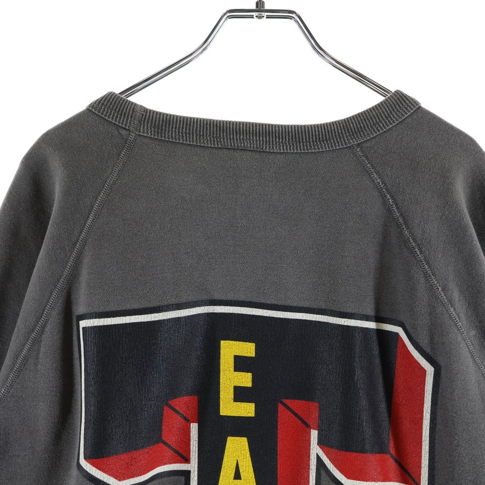 SAINT MICHAEL(セントマイケル) 22AW ×DENIM TEARS DT CREW SWT デニムティアーズ 両面プリント クルーネック スウェット トレーナー ブラック SM-A22-0000-050