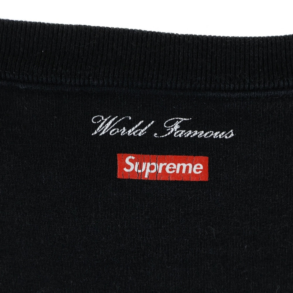 SUPREME(シュプリーム) 20AW AERIAL CREWNECK BLACK XL エアリアル クルーネック プリント スウェット トレーナー ブラック