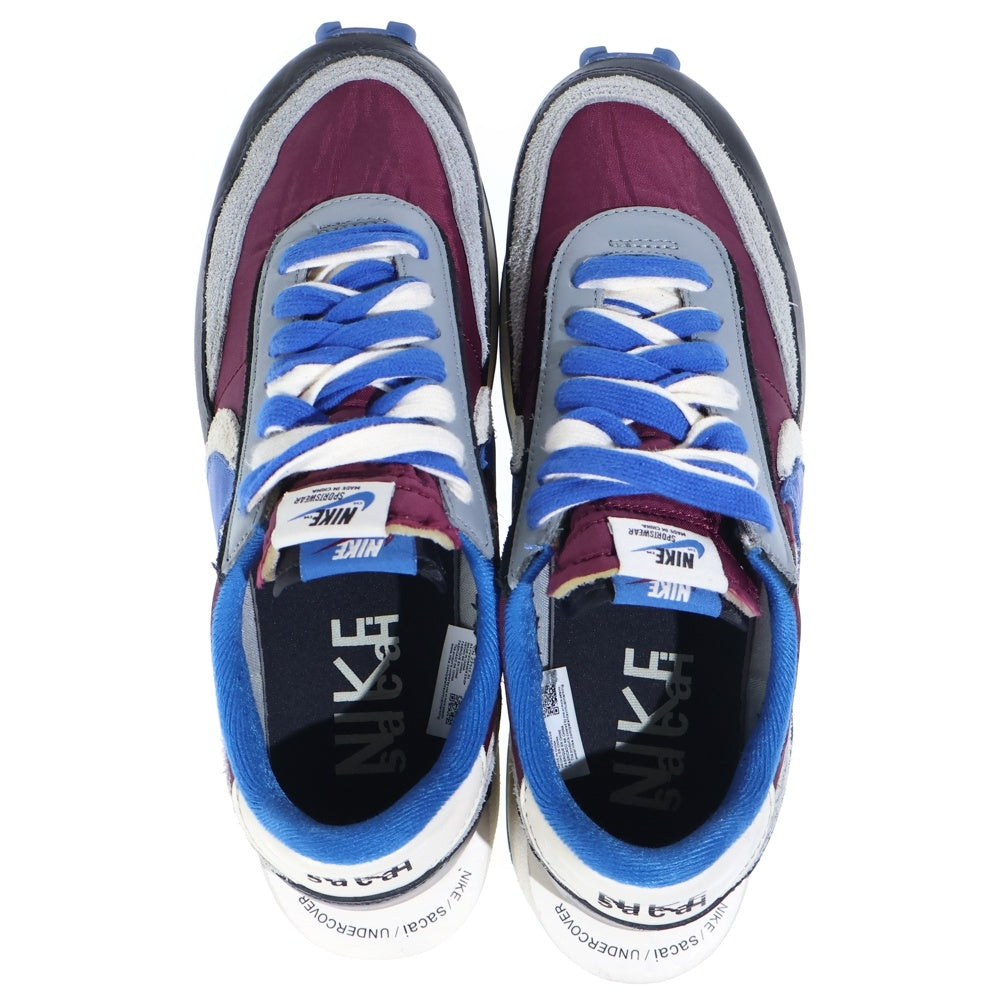 NIKE(ナイキ) ×サカイ×アンダーカバー Night Maroon/Pale Ivory-Ground Grey-Team Royal LDワッフル ナイトマルーン ロイヤル