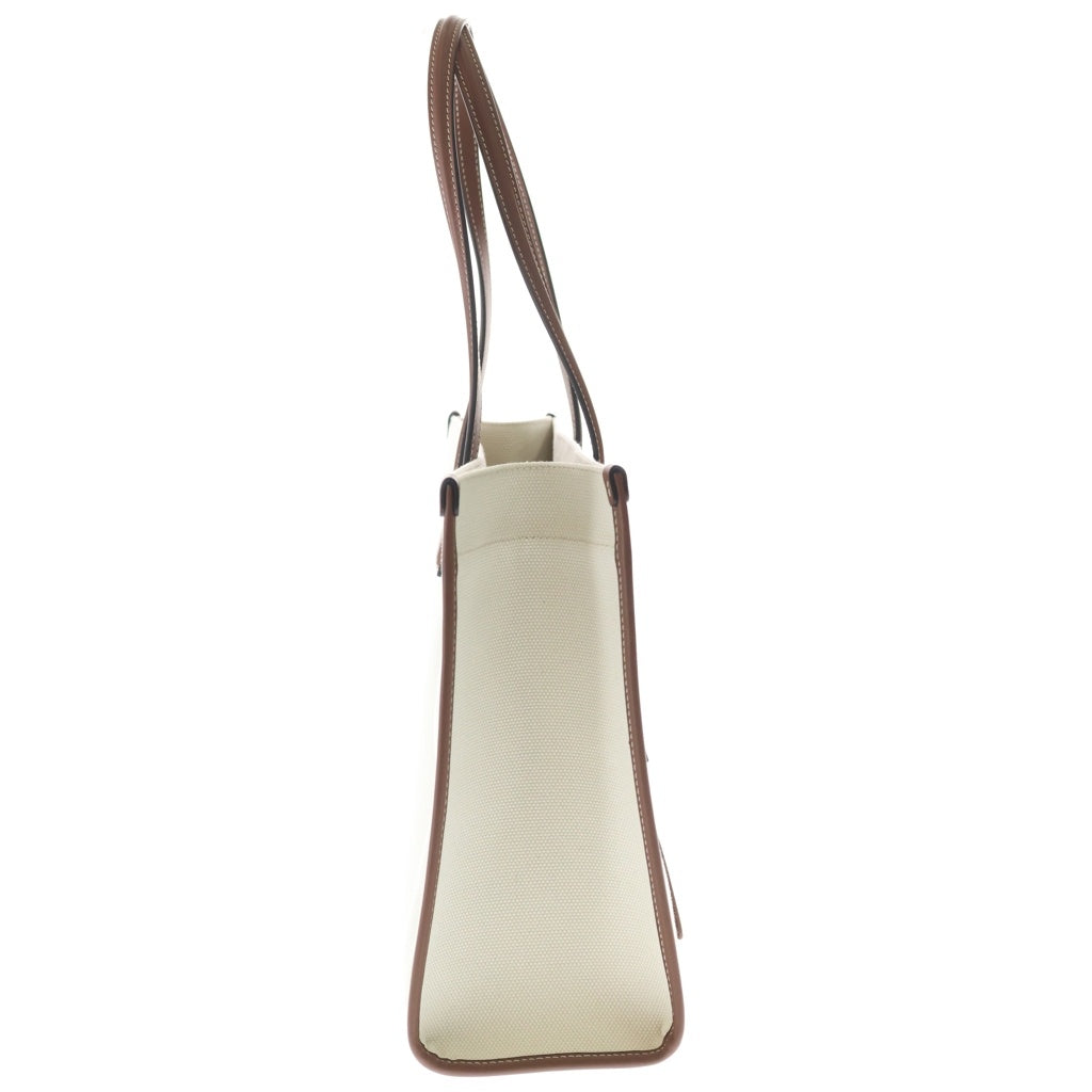 BURBERRY(バーバリー) キャンパス トートバッグ レザー/キャンパス レディース