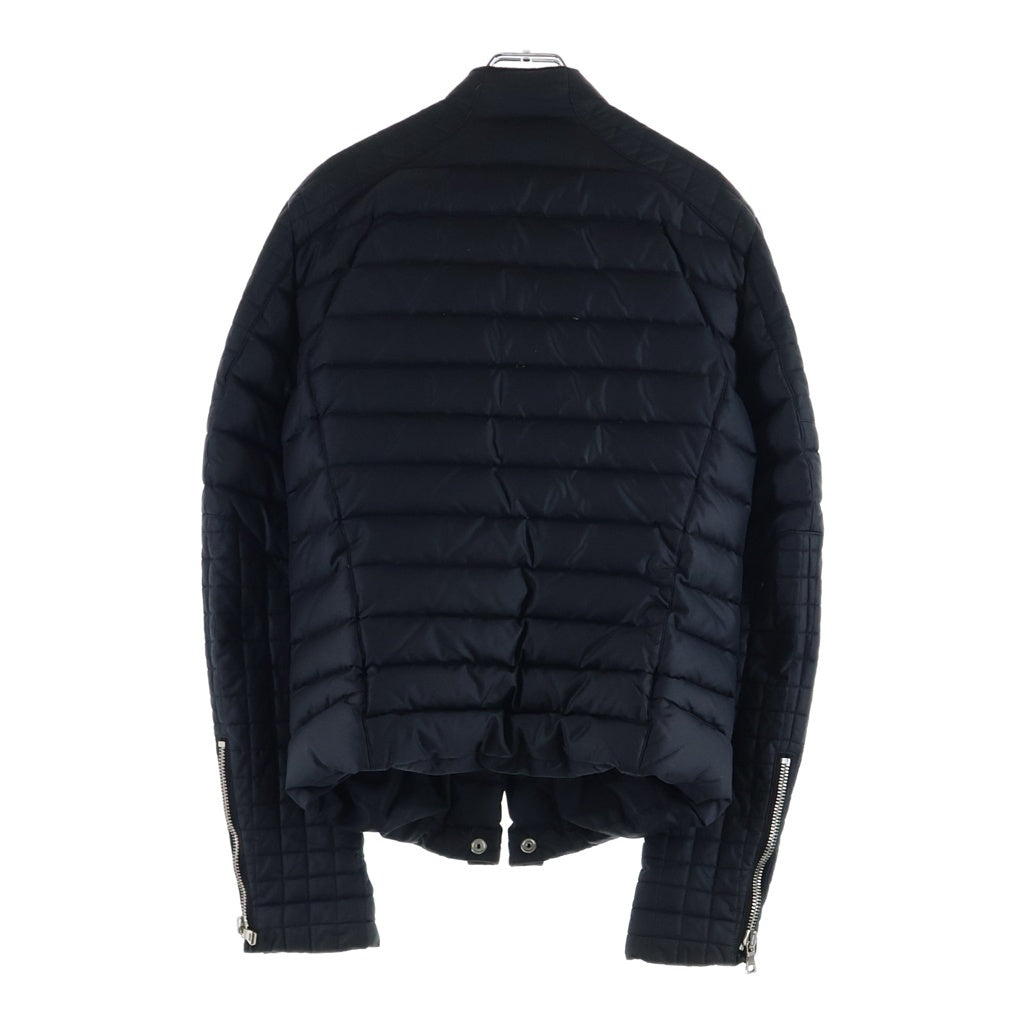 BALMAIN(バルマン) 12AW Biker Down バイカー ダブルライダース ダウンジャケット ナイロン ブラック