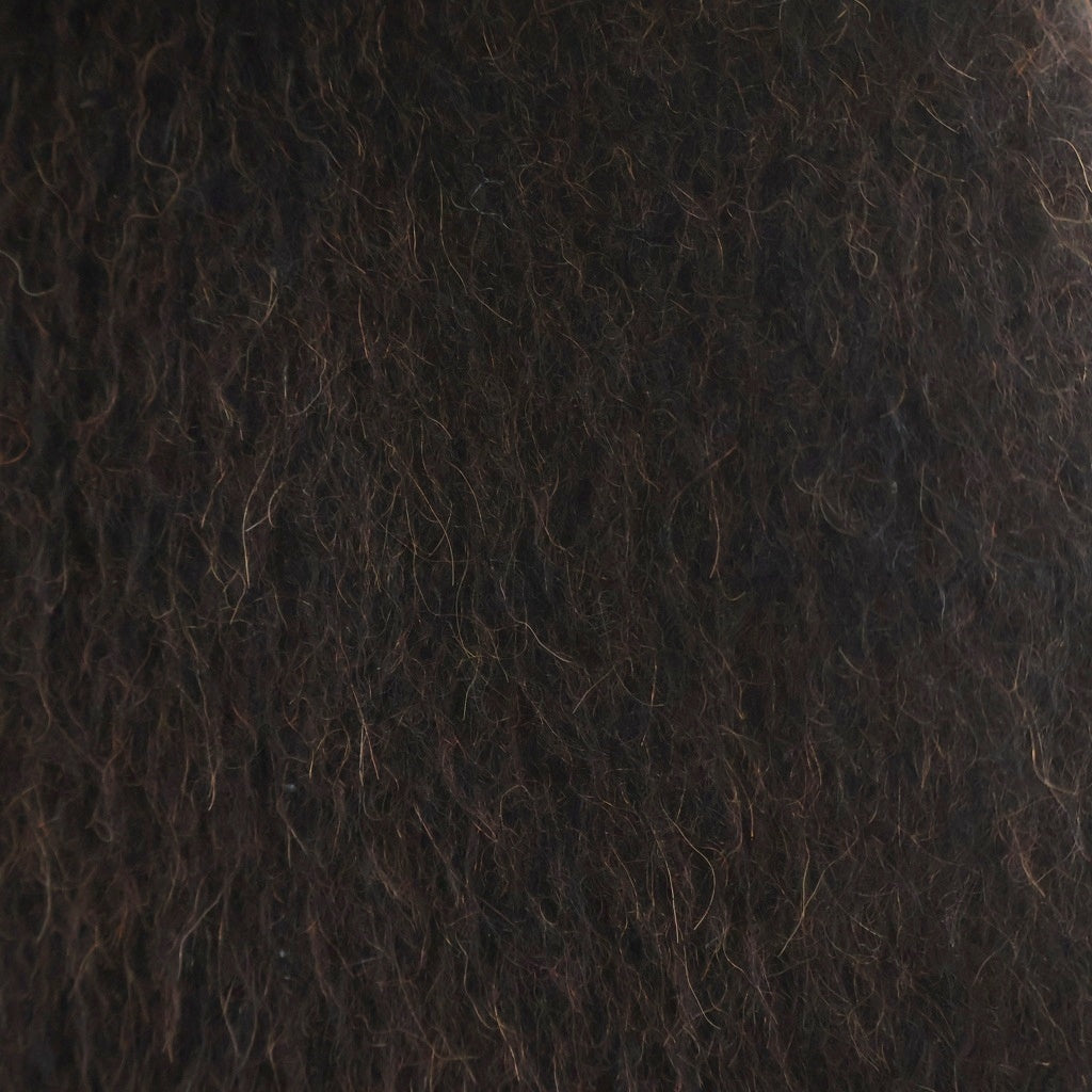 OUR LEGACY(アワーレガシー) ZIP FUNNEL JACKET MOHAIR BROWN モヘア ジップアップ ファンネル ジャケット ウール ブラウン 46