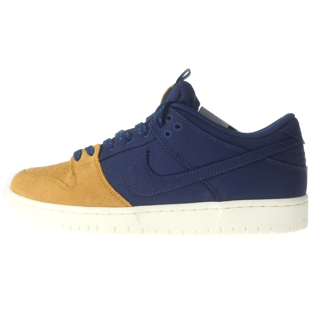NIKE(ナイキ) Dunk Low Desert Ochre and Midnight Navy ダンク ローカットスニーカー シューズ ネイビー