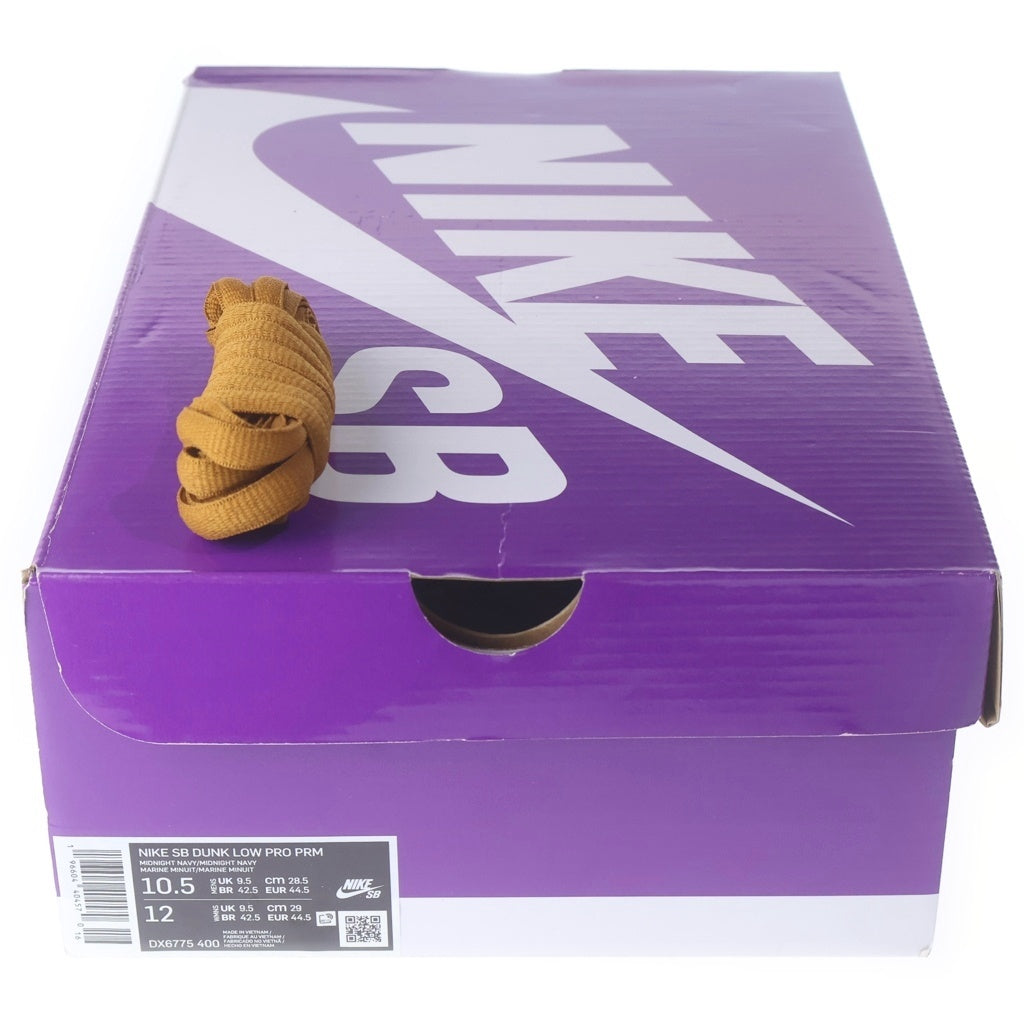 NIKE(ナイキ) Dunk Low Desert Ochre and Midnight Navy ダンク ローカットスニーカー シューズ ネイビー