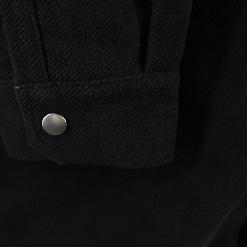 Rick Owens(リックオウエンス) 23AW OVERSIZED JACKET オーバーサイズ ジャケット ブラック RU02C7728-TB