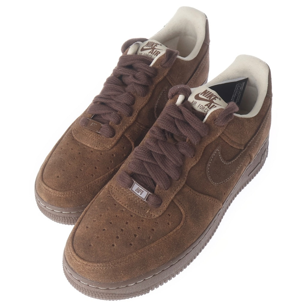 NIKE(ナイキ) WMNS AIR FORCE 1 LOW CACAO WOW ウィメンズ エア フォース 1 カカオ ワオ ローカットスニーカー ブラウン US10.5/27.5cm FQ8901-259