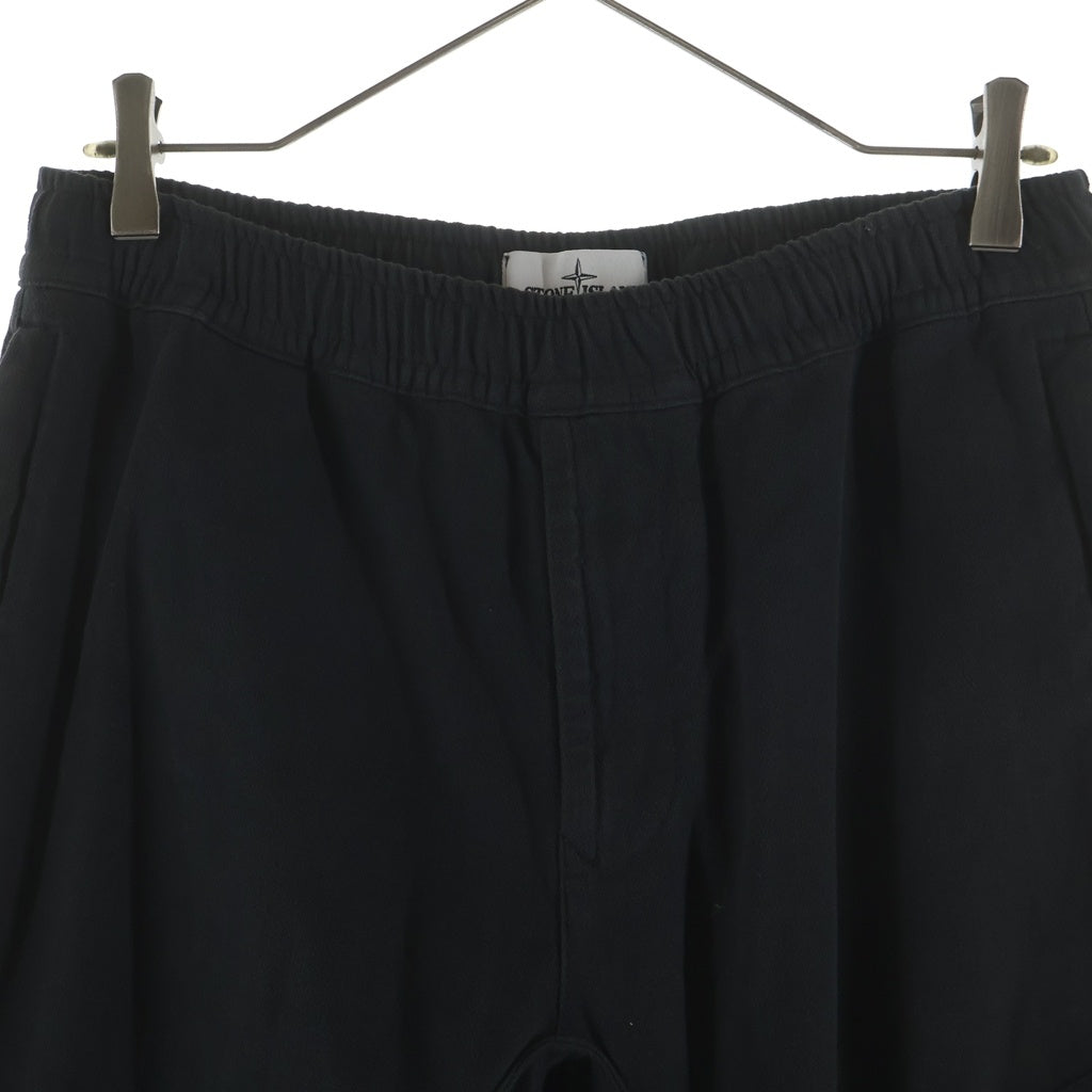 STONE ISLAND(ストーンアイランド) ロゴパッチ付き スウェットパンツ V0065 ブラック