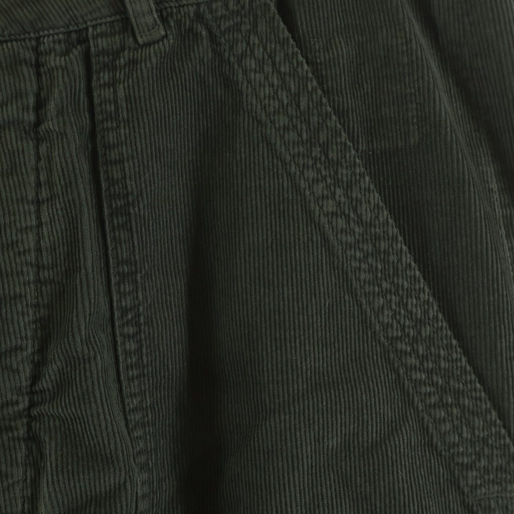 DRKSHDW(ダークシャドウ) 23AW CARGO TROUSERS DU02C5354-MC コーデュロイ カーゴ ロングパンツ カーキ