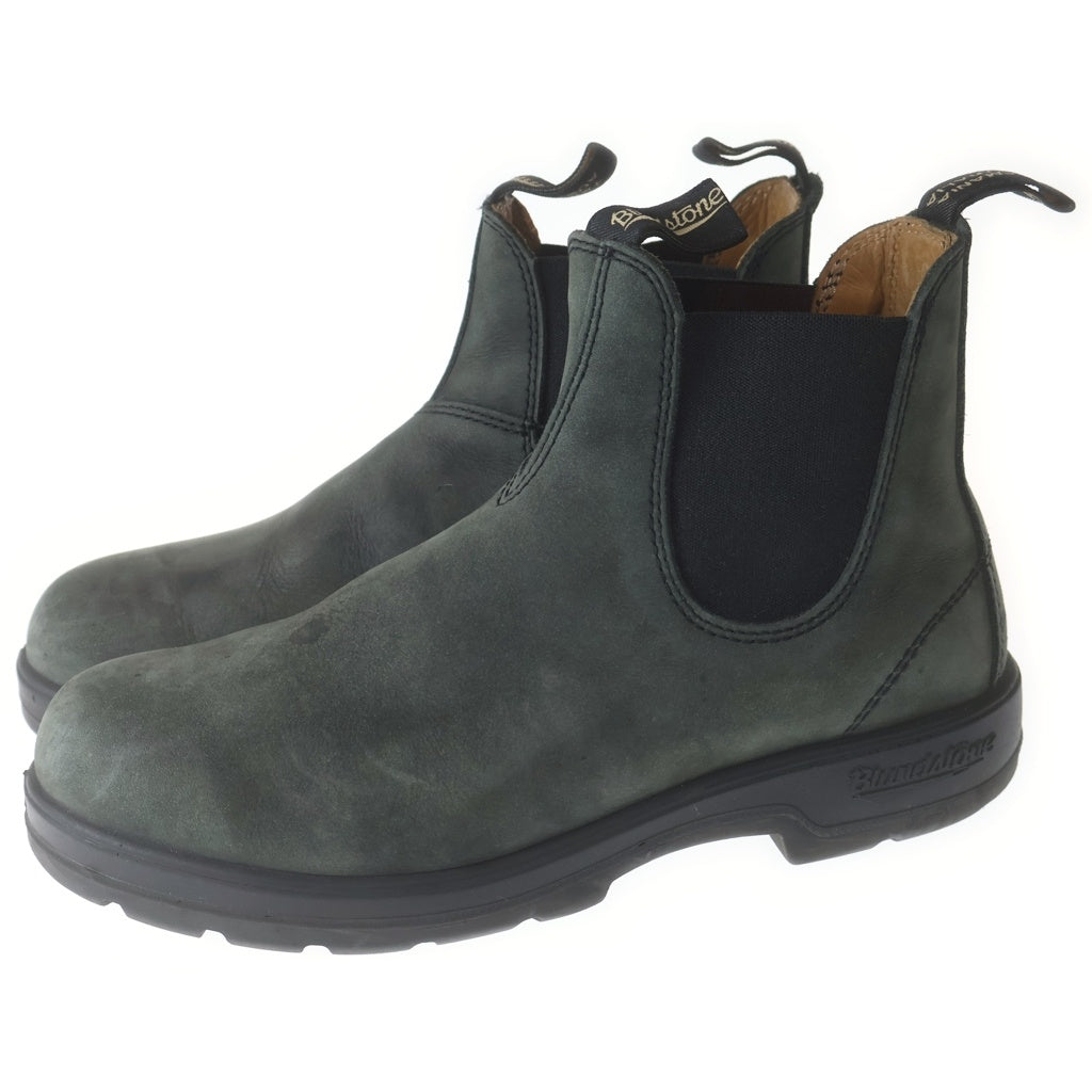 blundstone(ブランドストーン) ELASYIC SIDED BOOT LINED サイドゴア ブーツ ハイカット UK8/26.5cm カーキ