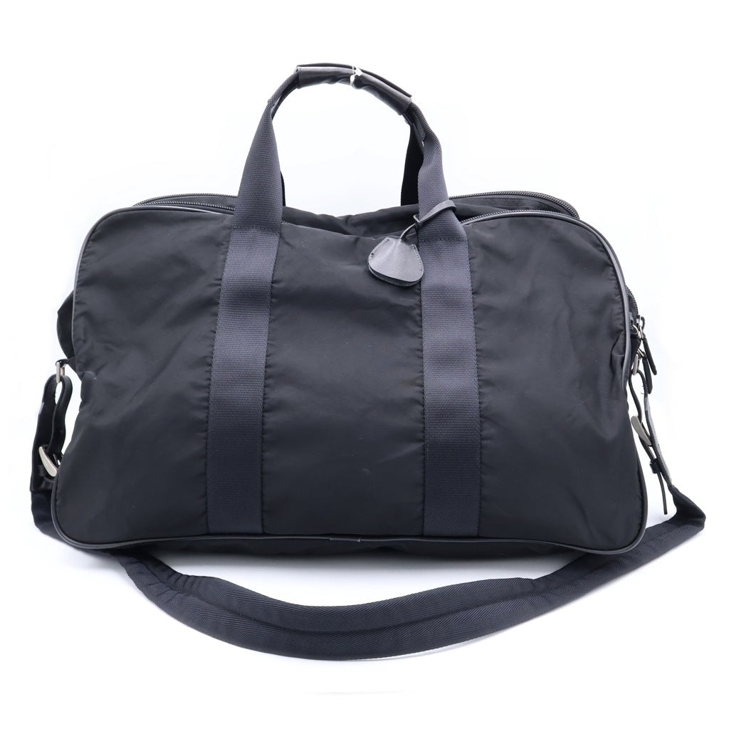 PRADA(プラダ) ナイロン ボストンバッグ ブラック V58