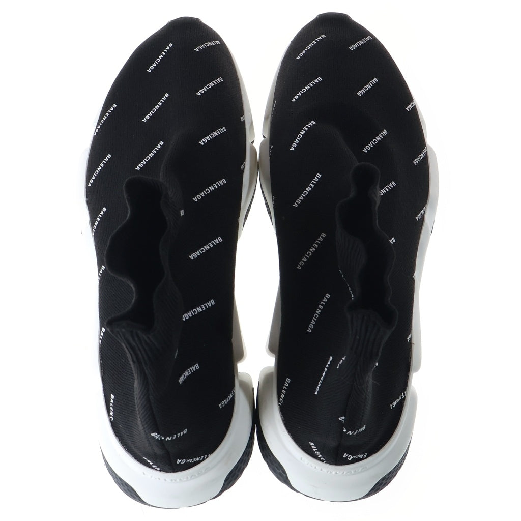 BALENCIAGA(バレンシアガ) Speed Trainer Logo Print スピードトレーナー ソックスミッドカットスニーカー ブラック 530360