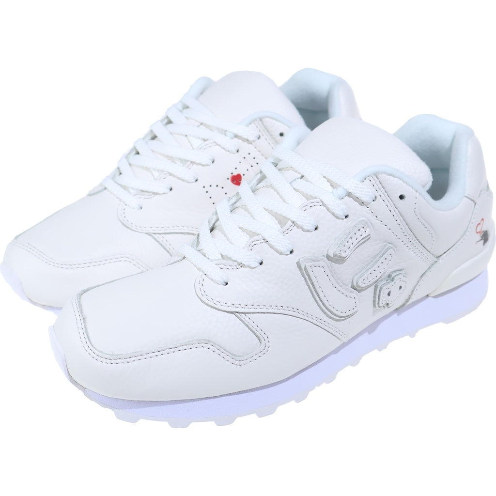 Sangacio(サンガッチョ) Nyus BRANDALISED Pure Whiteニューズ ブランドライズド ピュアホワイト ローカットスニーカー シューズ ホワイト US8/26.0cm