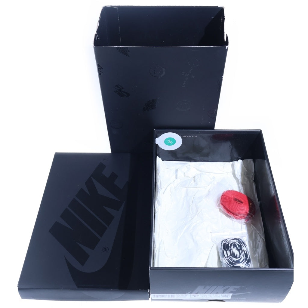 NIKE(ナイキ) ×トラヴィス スコット AIR JORDAN 1 LOW OG SP BLACK PHANTOM エアジョーダン1 ローカットスニーカーUS8.5/26.5cm