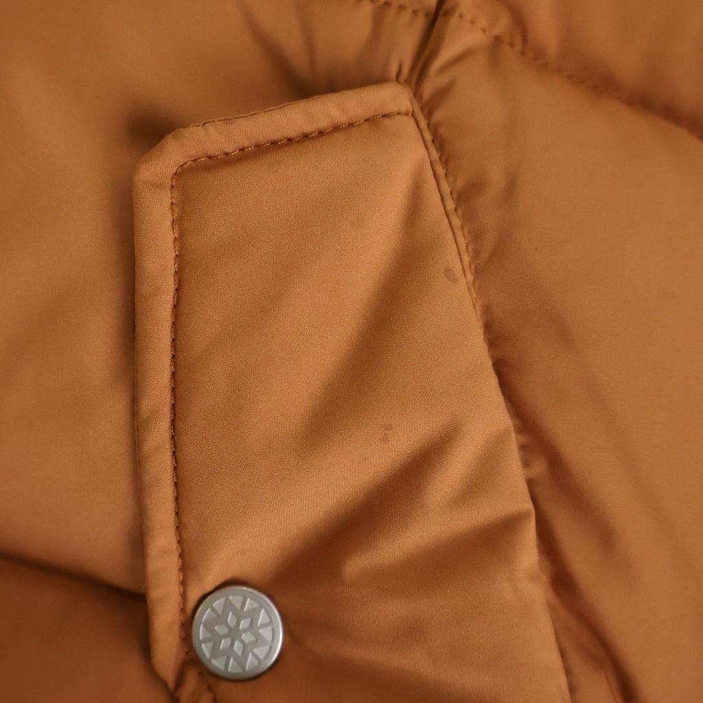 PYRENEX(ピレネックス) REIMS JACKET ファー付 ダウンジャケット オレンジ 36 レディース