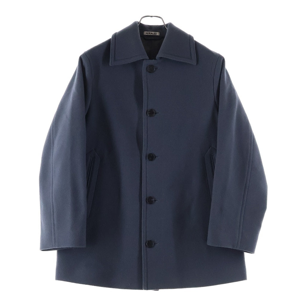 AURALEE(オーラリー) 21AW DOUBLE CLOTH LIGHT MELTON HALF COAT
