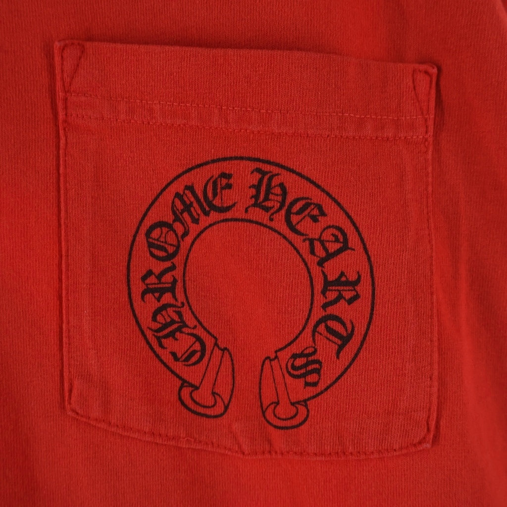 CHROME HEARTS(クロムハーツ) ×MATTY BOY PPO ketchup LS Tee ロングスリーブTシャツ レッド サイズL