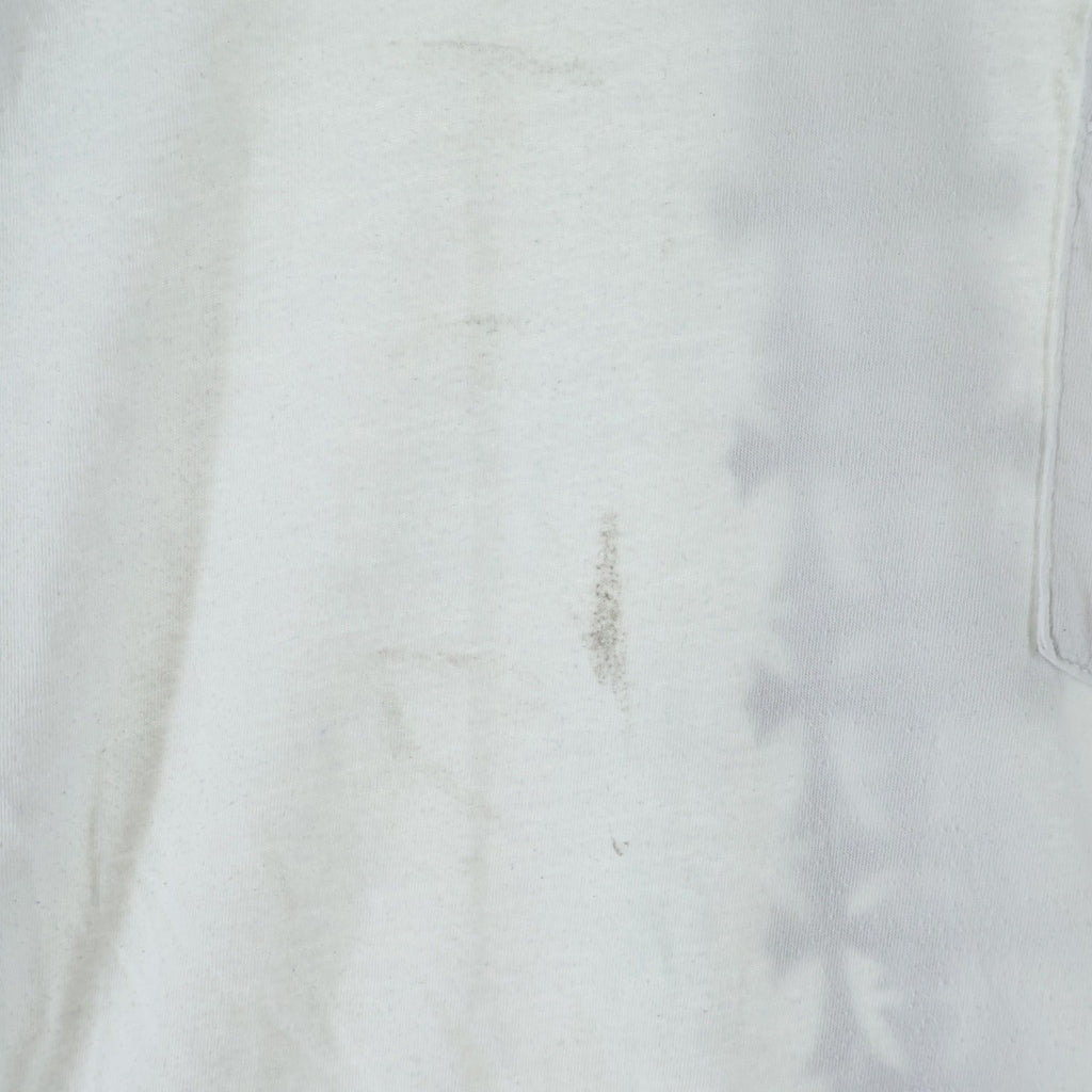 CHROME HEARTS(クロムハーツ) Cemetery Cross Tire Track Tee セメタリークロスタイヤトラックTシャツ 半袖Tシャツ ホワイト サイズL