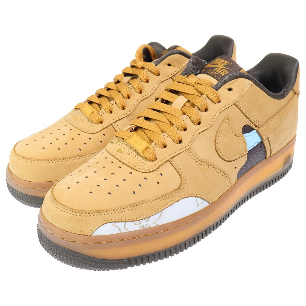 NIKE(ナイキ) WMNS Air Force 1 Low '07 Wheat and Dark Mocha DQ7580-700 ウィメンズ エアフォース1 ロー '07 ウィート アンド ダークモカ ローカットスニーカー US11/28.0cm