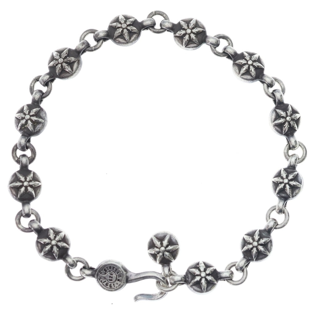 CHROME HEARTS(クロムハーツ) NO1 BALL #1スターボールブレスレット シルバー