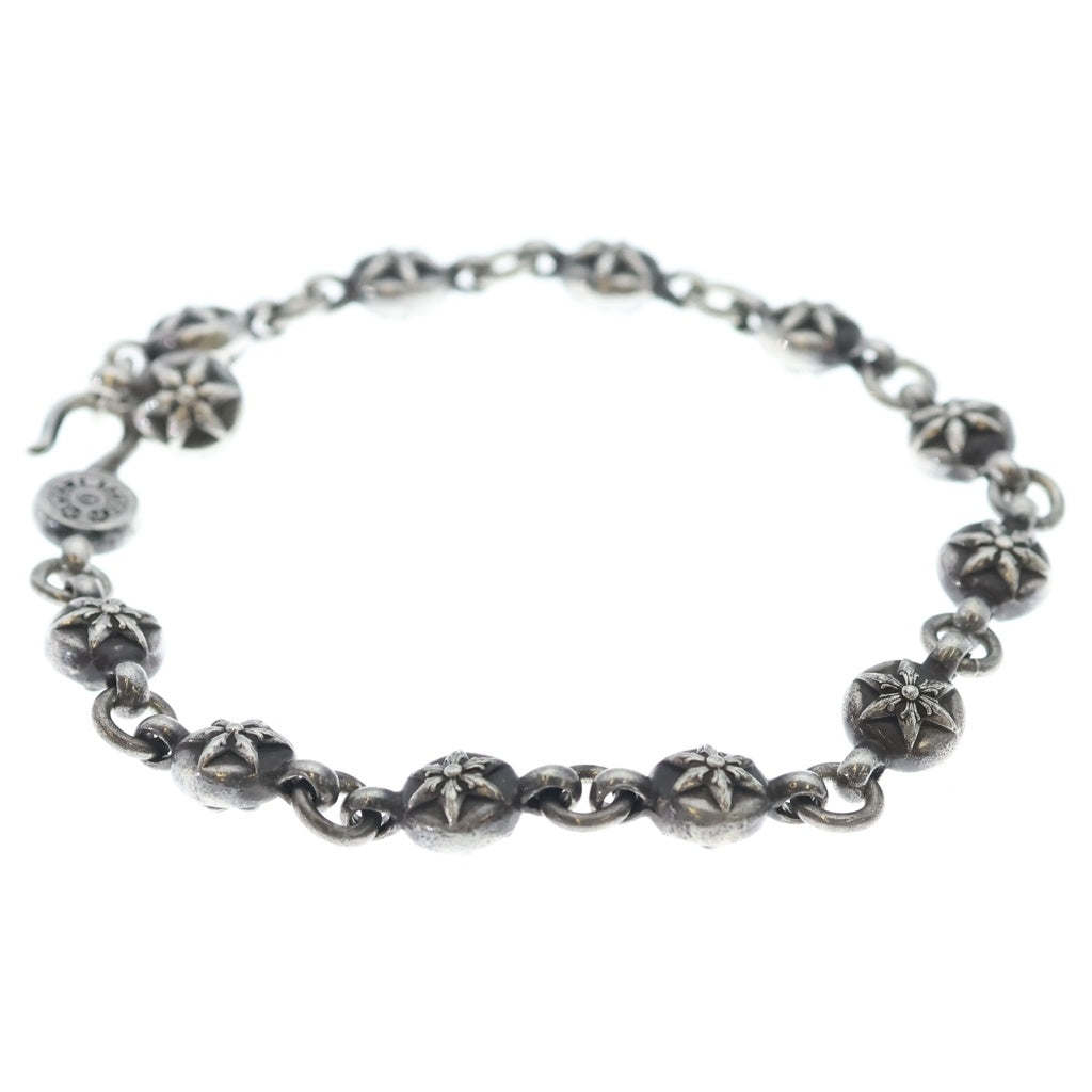 CHROME HEARTS(クロムハーツ) NO1 BALL #1スターボールブレスレット シルバー
