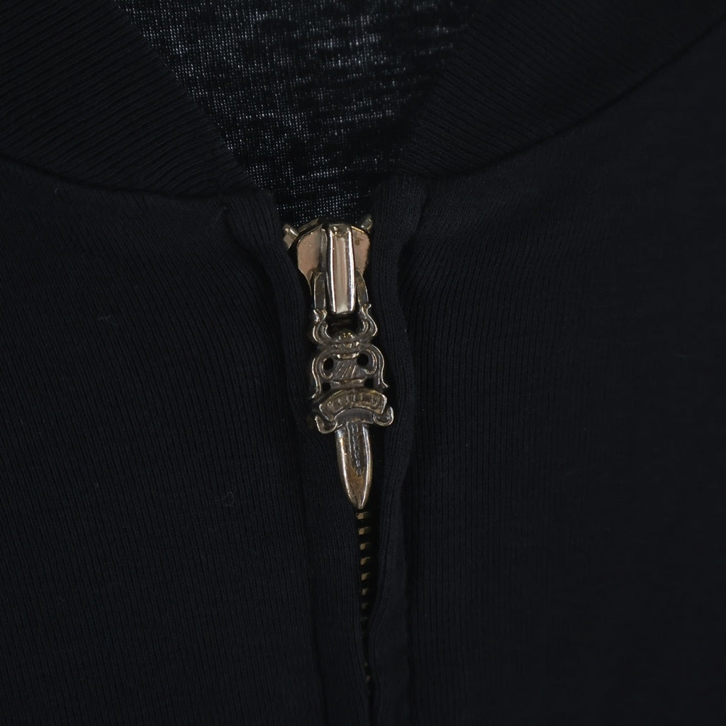 CHROME HEARTS(クロムハーツ) OLD DAGGER ZIP ダガージップ 袖フローラル プリント カットソー レディース
