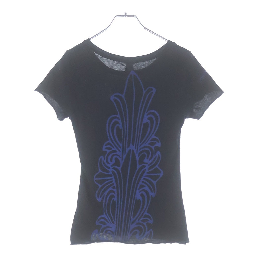 CHROME HEARTS(クロムハーツ) OLD BACK HARF FLORAL バックフローラルプリント 半袖Tシャツ カットソー レディース