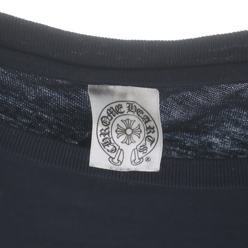 CHROME HEARTS(クロムハーツ) OLD BACK HARF FLORAL バックフローラルプリント 半袖Tシャツ カットソー レディース
