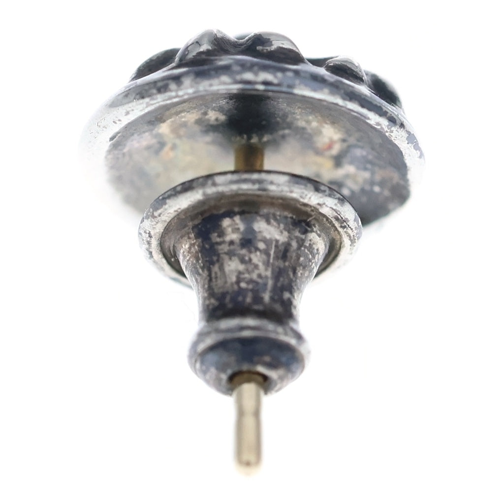 CHROME HEARTS(クロムハーツ) STUD CRSBLL クロスボールスタッドピアス シルバー BCA110
