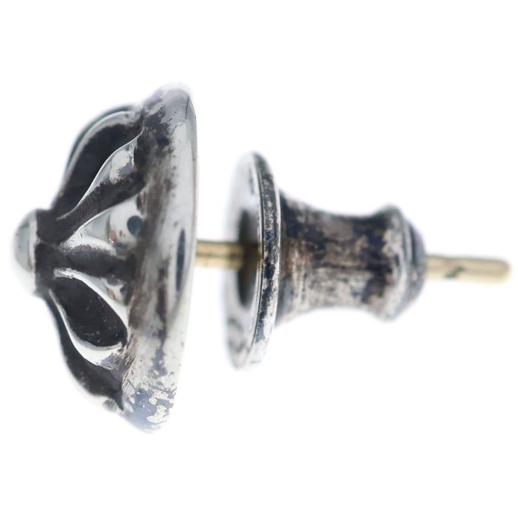 CHROME HEARTS(クロムハーツ) STUD CRSBLL クロスボールスタッドピアス シルバー BCA110