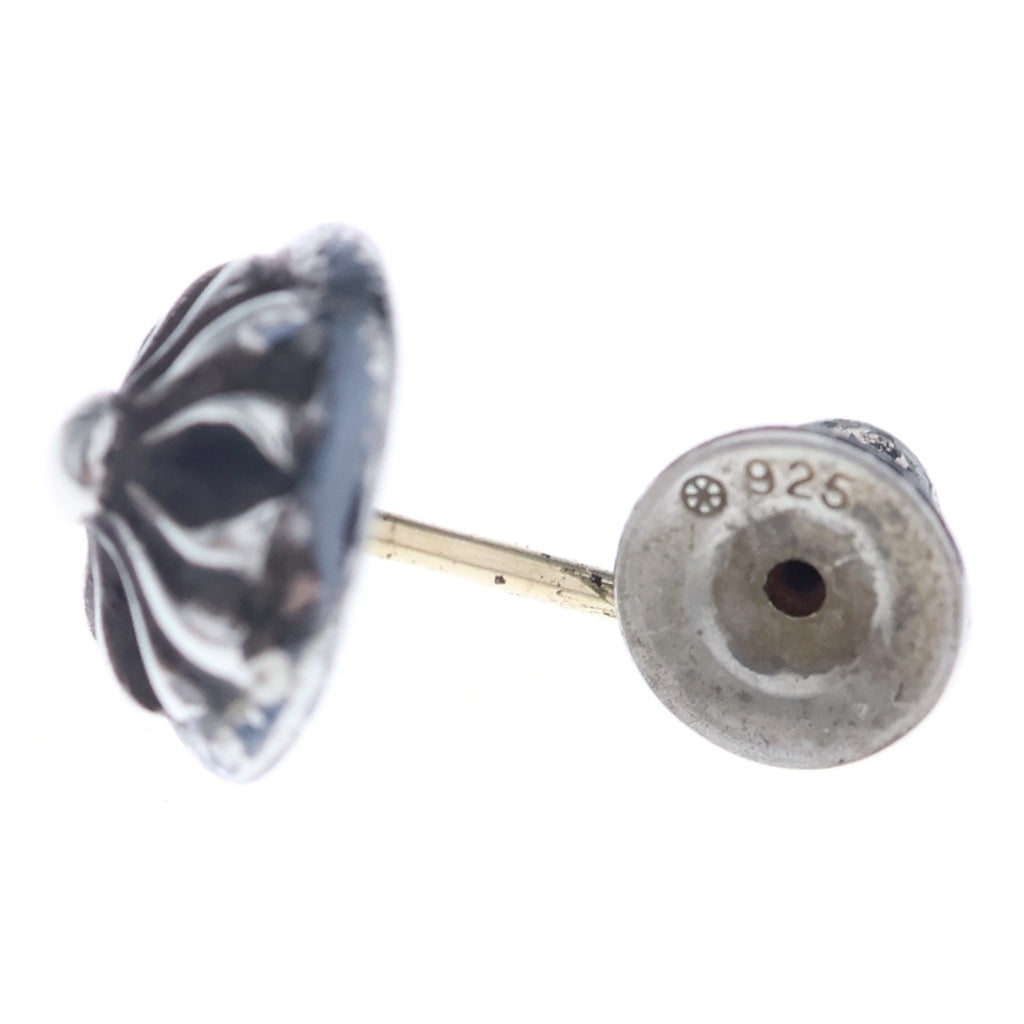 CHROME HEARTS(クロムハーツ) STUD CRSBLL クロスボールスタッドピアス シルバー BCA110
