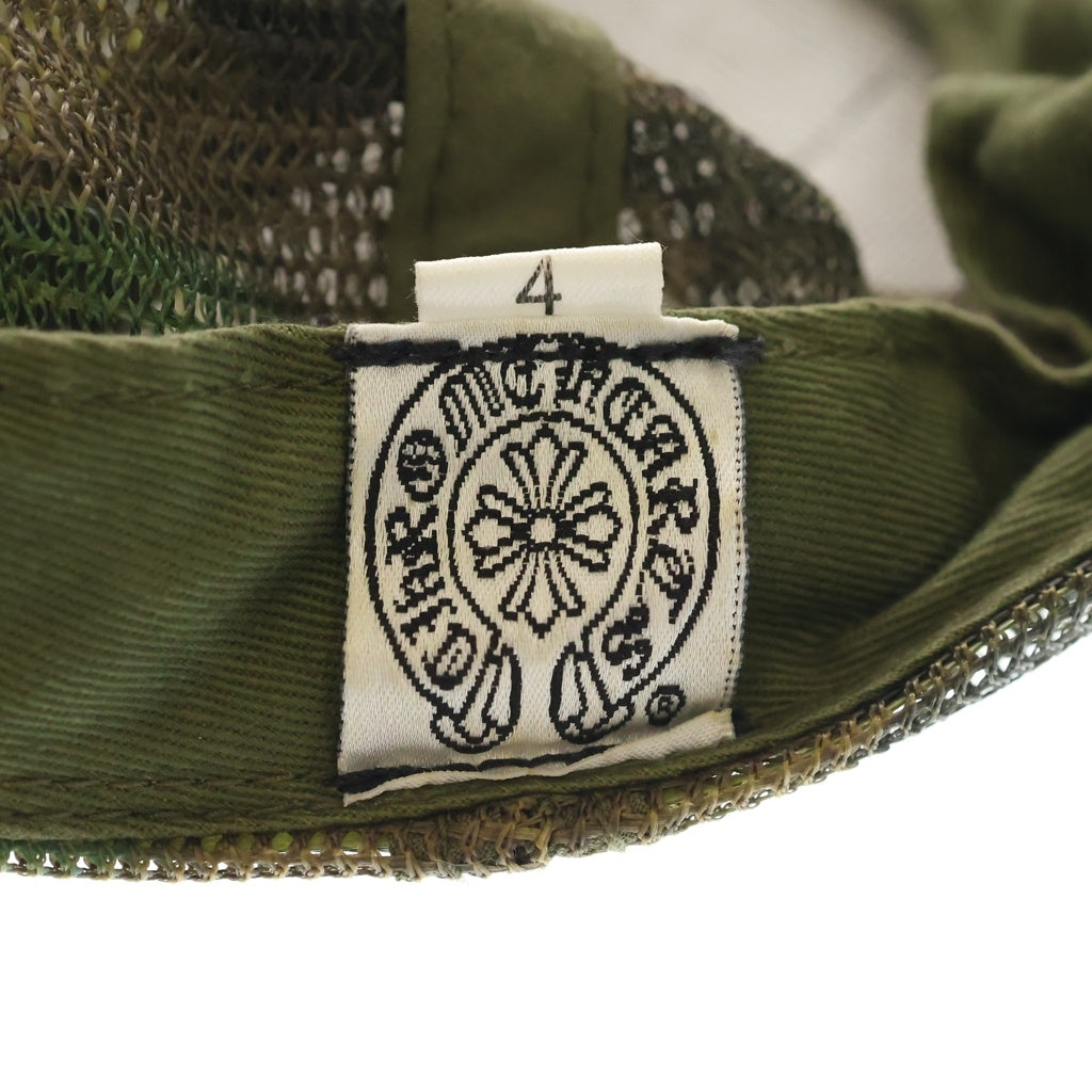 CHROME HEARTS(クロムハーツ) OLD TRUCKER CAP オールド クロスボール メッシュキャップ