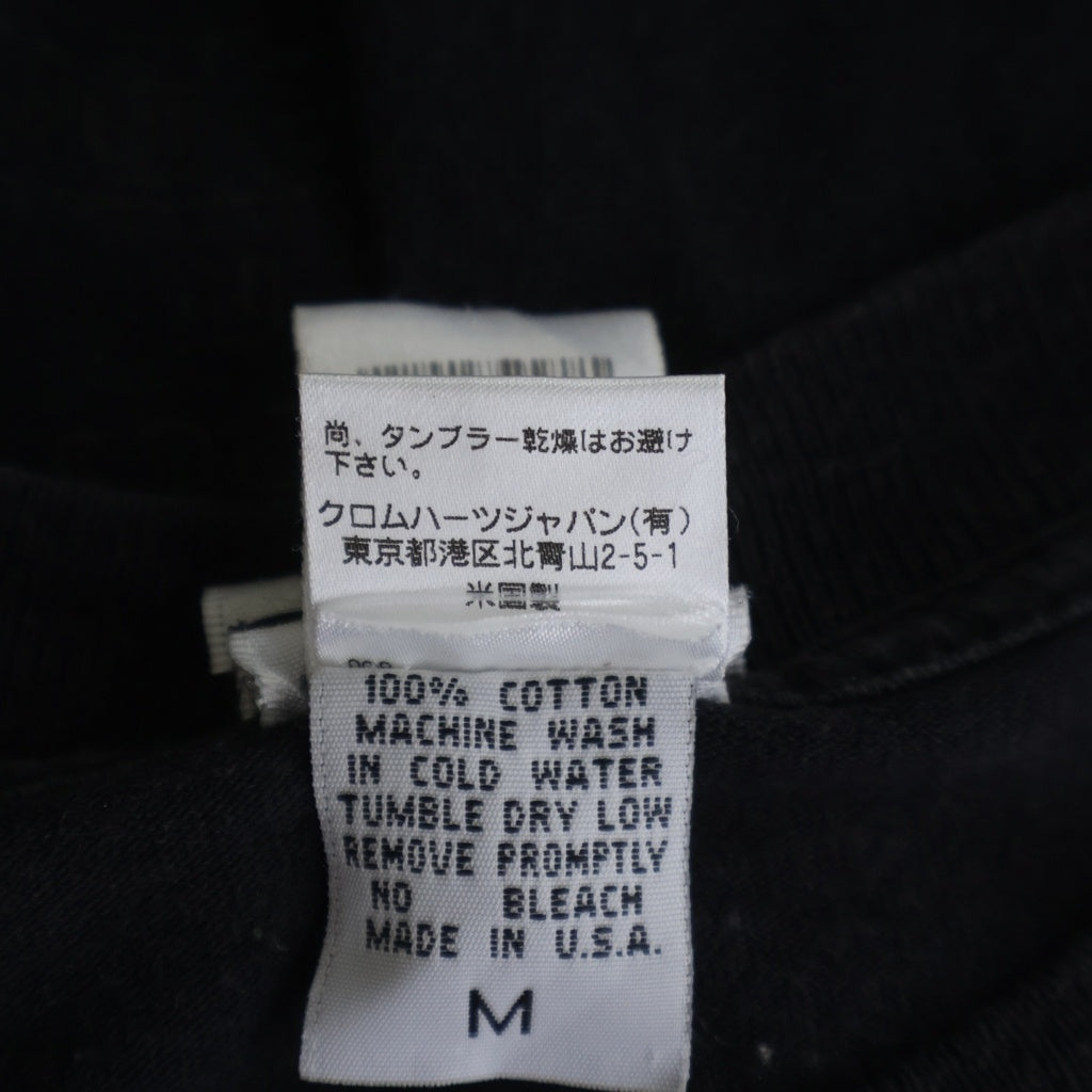 CHROME HEARTS(クロムハーツ) OLD FOTI S/S TEE マハリア 両面プリント 胸ポケット 半袖 クルーネック Tシャツ