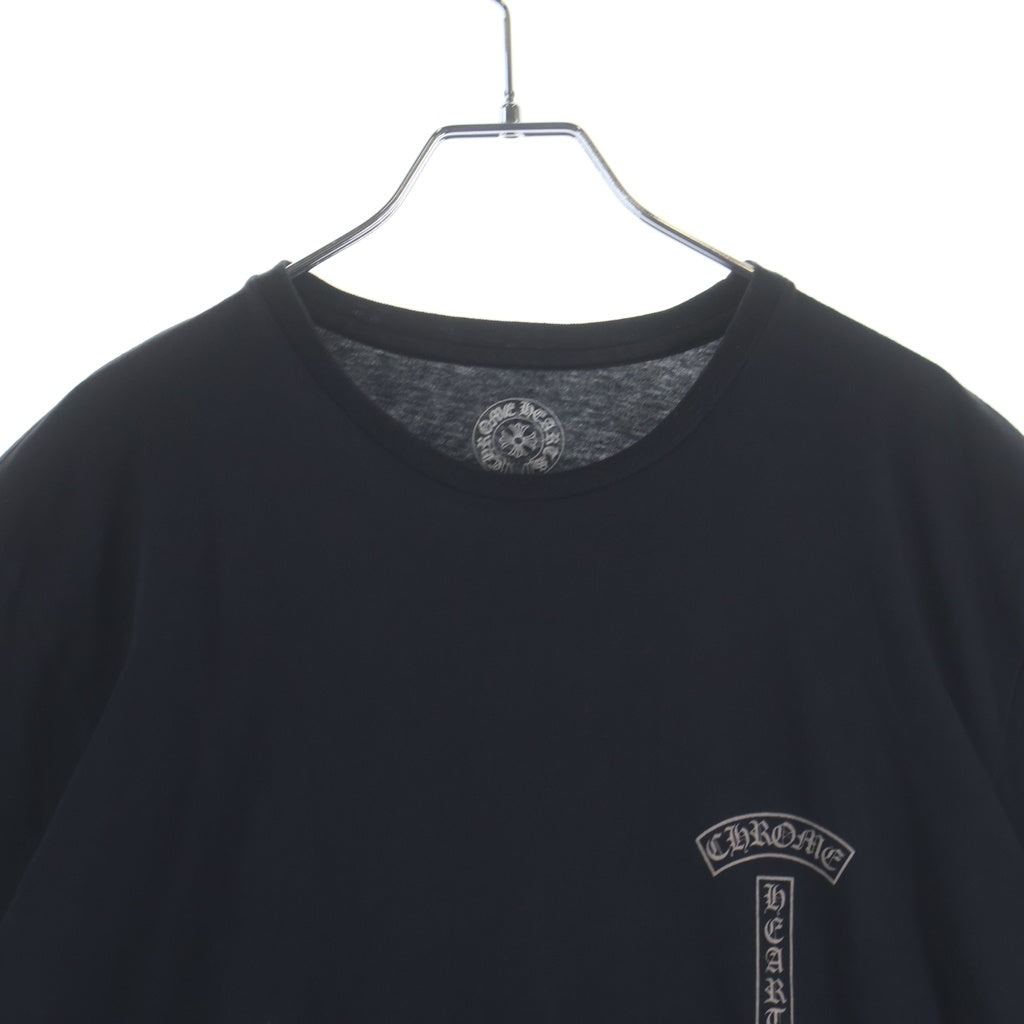 CHROME HEARTS(クロムハーツ) OLD Back Vine Dagger バック ヴァインダガープリント 半袖Tシャツ カットソー ブラック