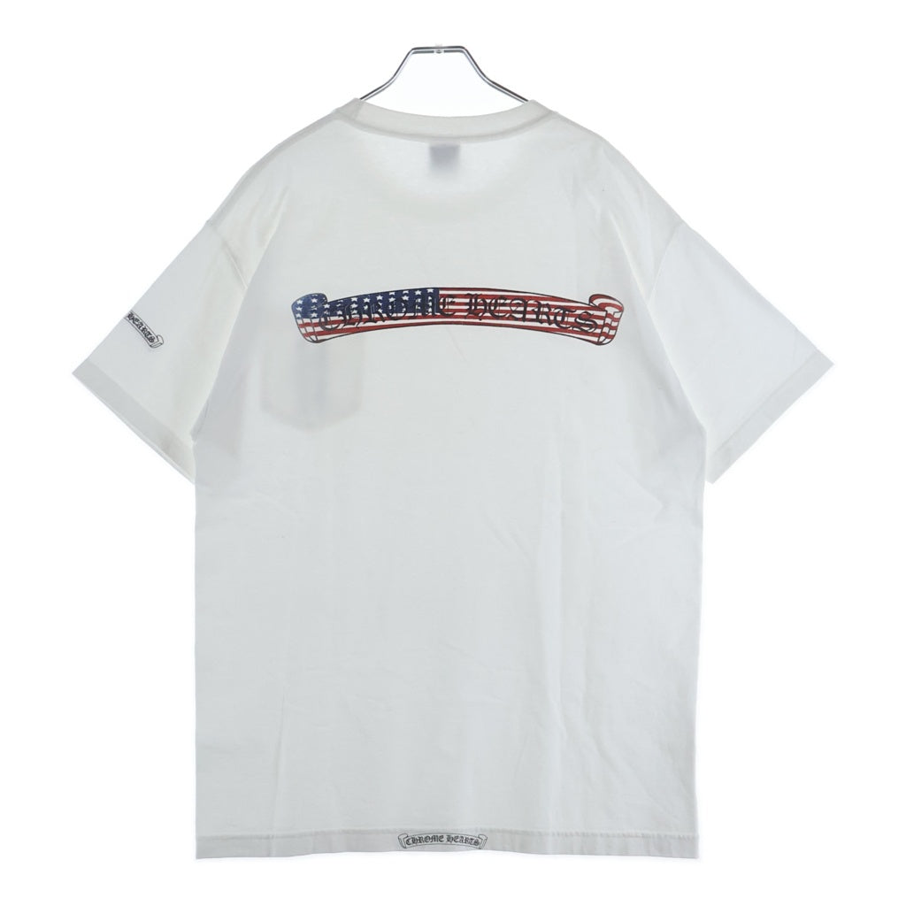 CHROME HEARTS(クロムハーツ) OLD US SCRL L/S TEE 星条旗 スクロール