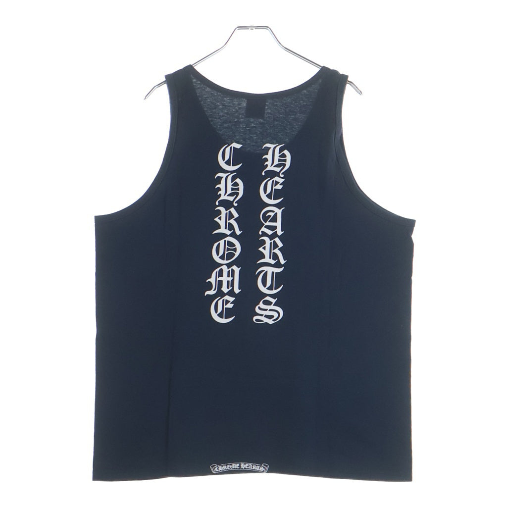 CHROME HEARTS(クロムハーツ) OLD LOGO TANK TOP オールド ロゴプリント タンクトップ ノースリーブ