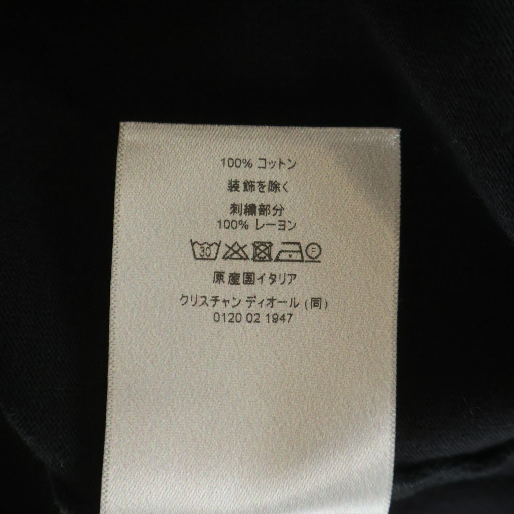 DIOR(ディオール) フロントロゴTシャツ ブラック サイズL 343J696C0554