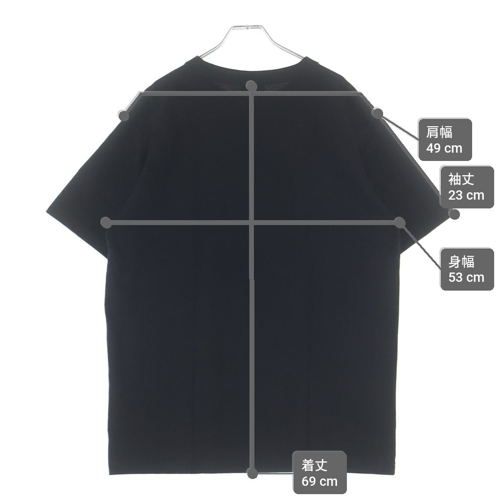DIOR(ディオール) フロントロゴTシャツ ブラック サイズL 343J696C0554