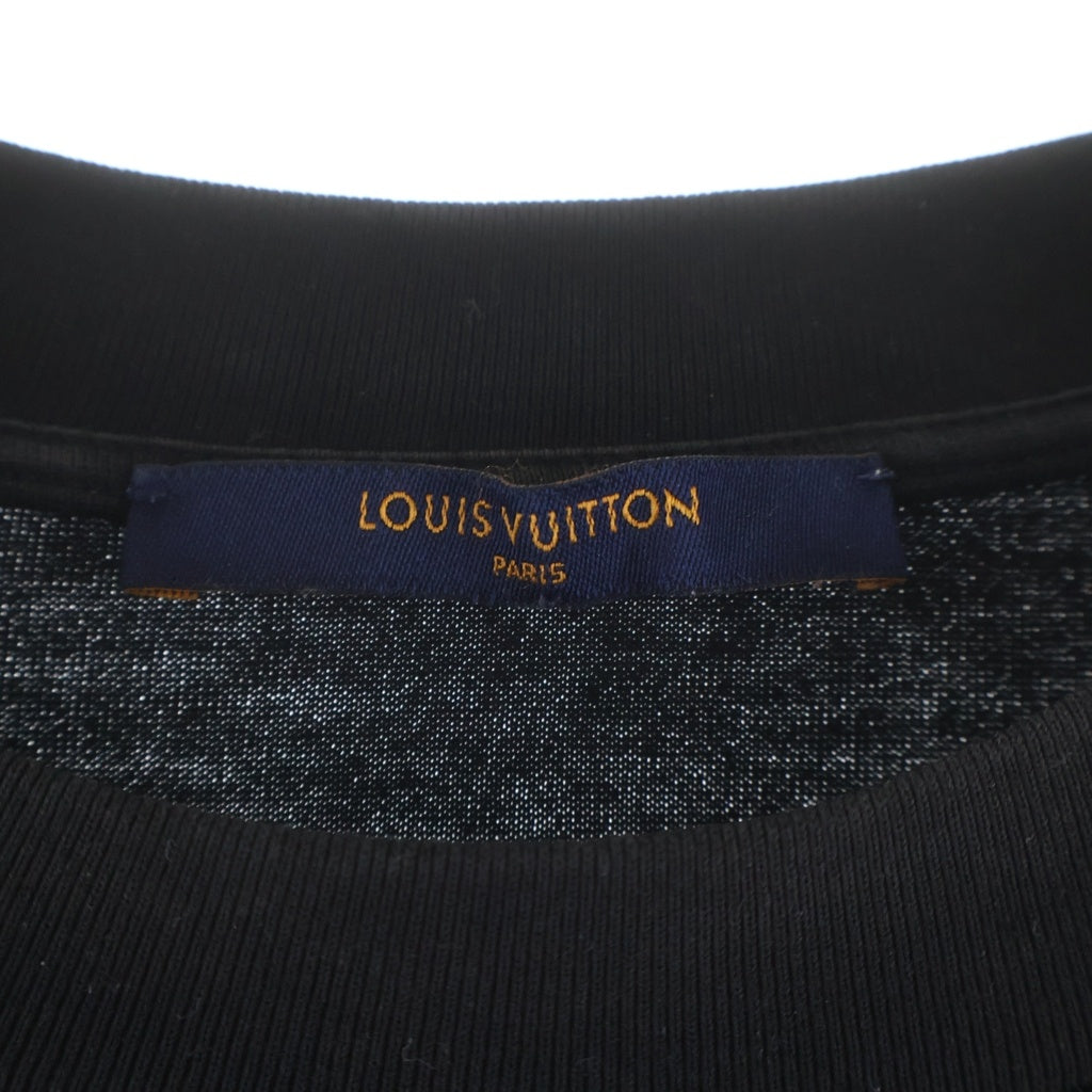LOUIS VUITTON(ルイヴィトン) モノグラムグラディエント カットソー トップス サイズL ブラック RM202 NPG HJY77W