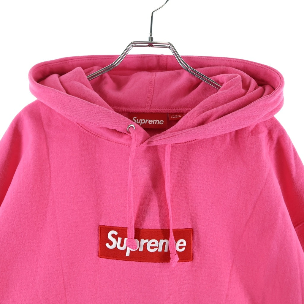 SUPREME(シュプリーム) 25AW Box Logo Hooded Sweatshirt ボックスロゴ フーデッドスウェットシャツ プルオーバーパーカー ピンク