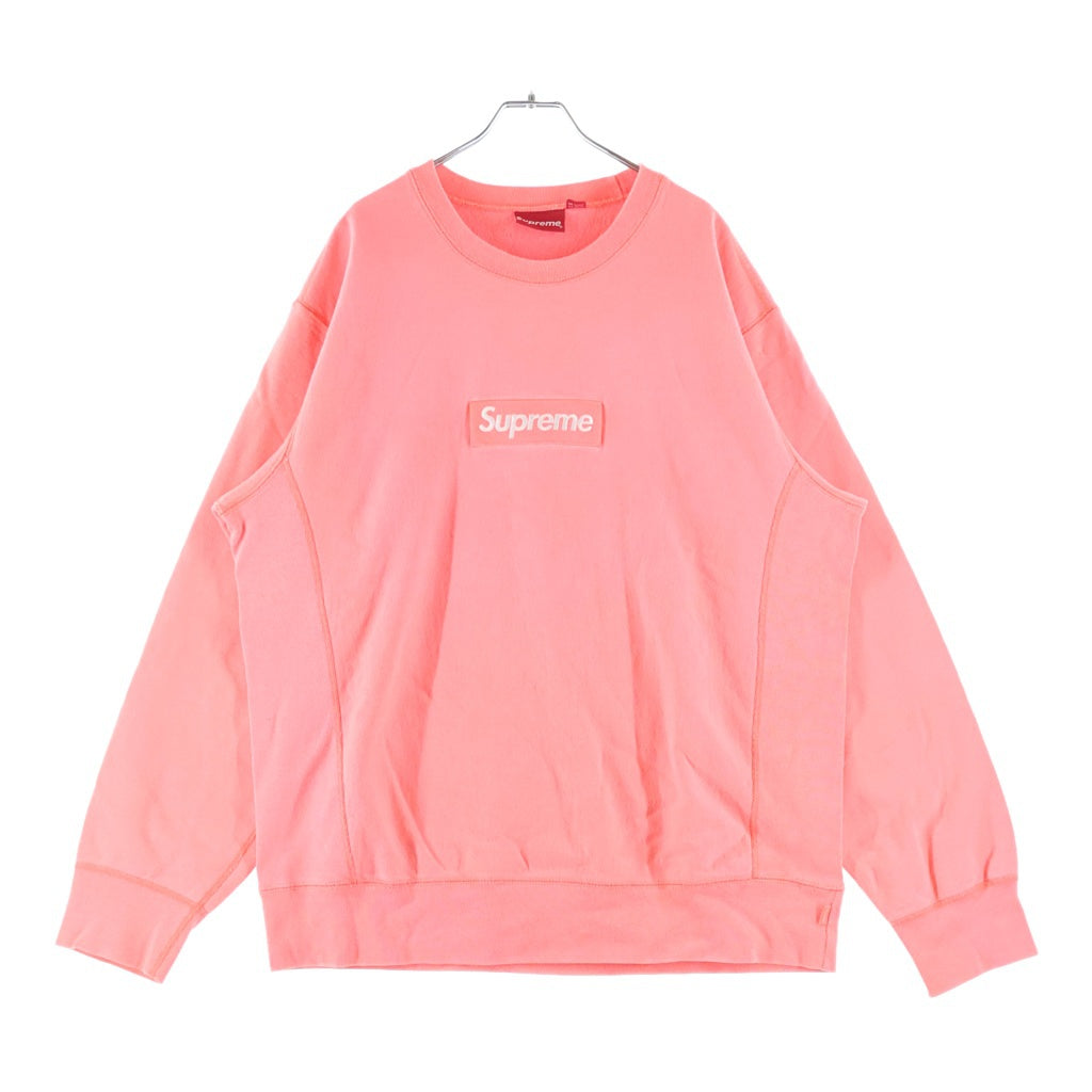 SUPREME(シュプリーム) 18AW Box Logo Crewneck ボックスロゴ クルーネック スウェットトレーナー ピンク