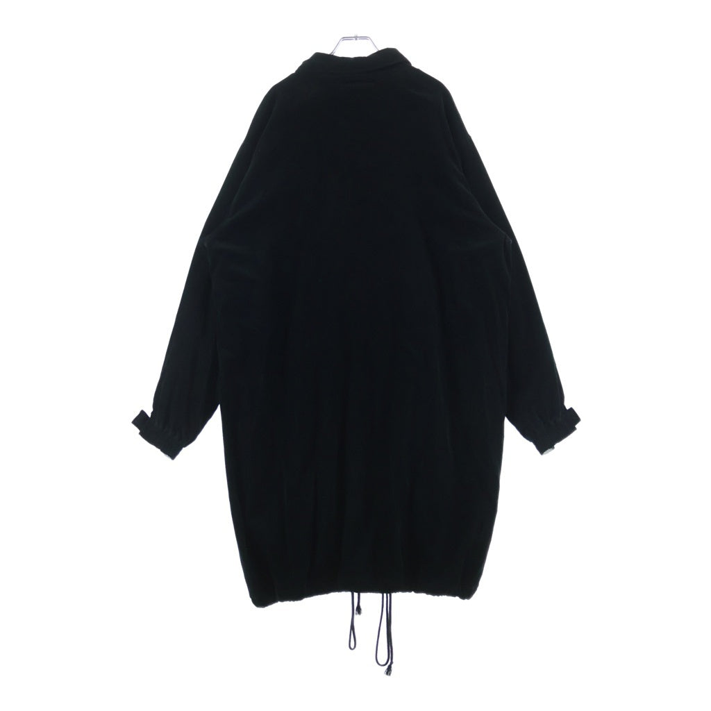 UNDERCOVER(アンダーカバー) 20AW The Shepherd USZ4301 コーデュロイ裏FL ロングコート チャコール アウター ブラック