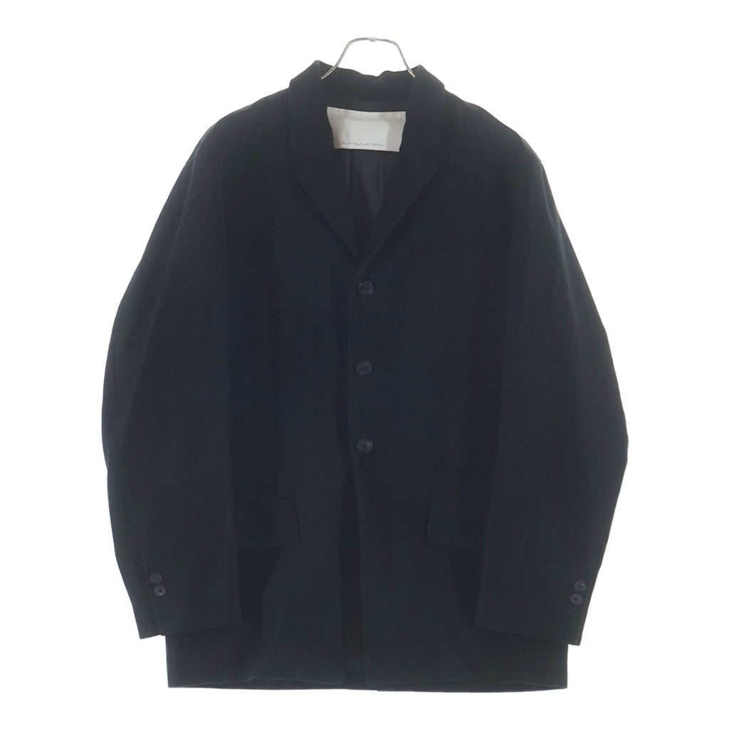 NO BRAND(ノーブランド) nonnotte ノノット テーラードジャケット レーヨン N-23A-009 ブラック