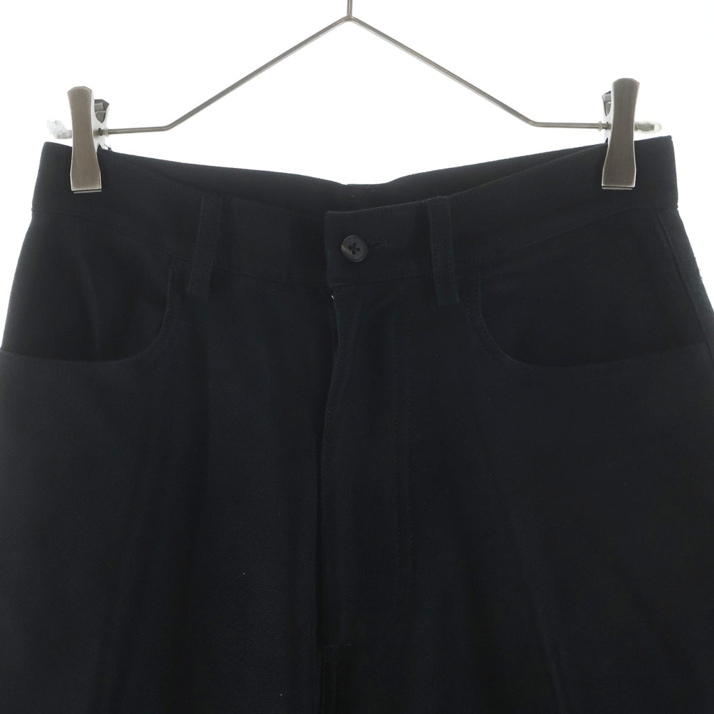 NO BRAND(ノーブランド) nonnotte ノノット スラックス パンツ レーヨン N-23A-008 ブラック