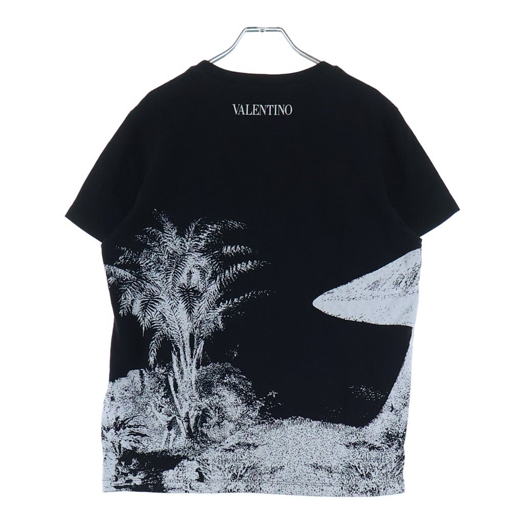 VALENTINO(ヴァレンティノ) Dreamastic グラフィックプリント クールネック 半袖Tシャツ カットソー XVDKC10C6LE ブラック