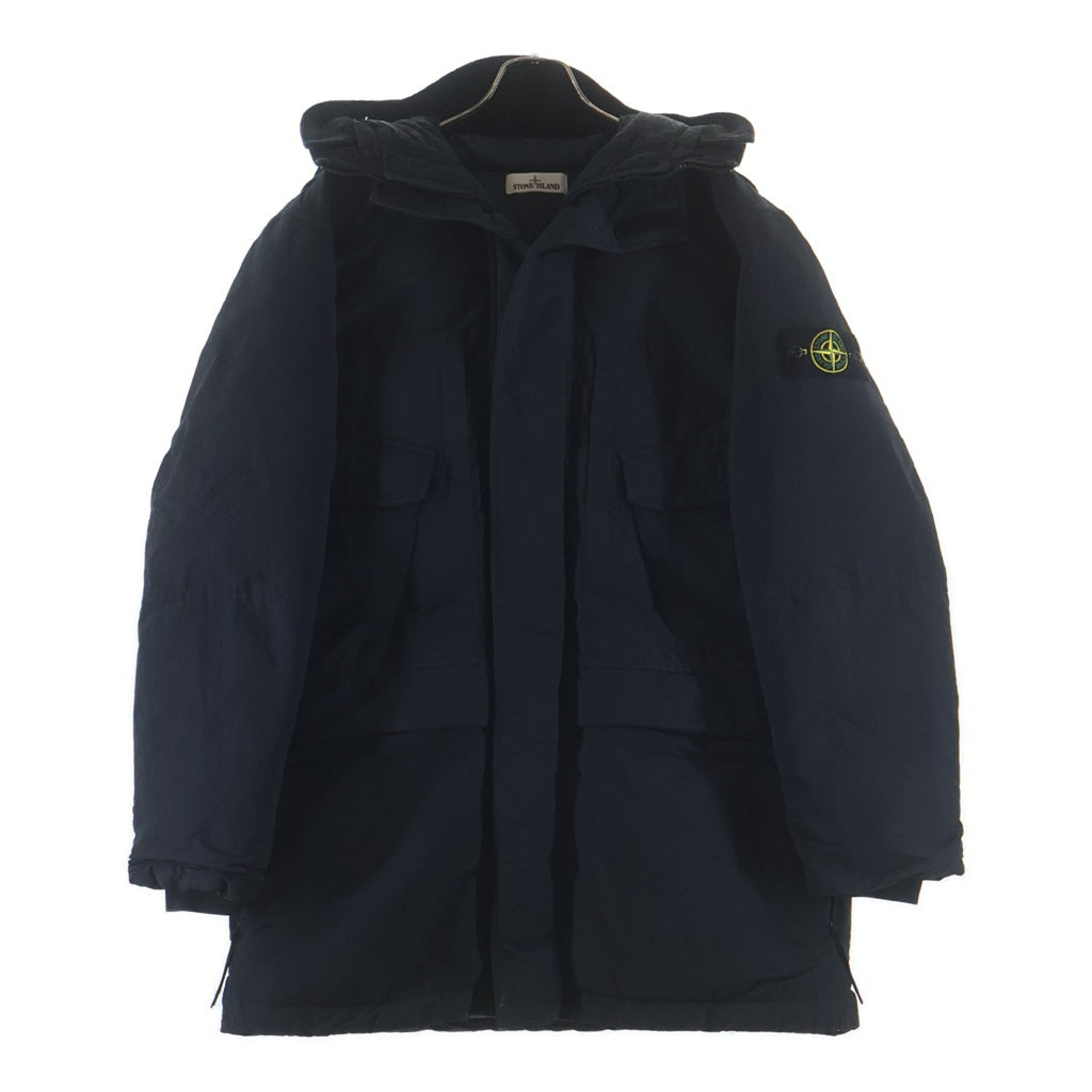 STONE ISLAND(ストーンアイランド) NASLAN DOWN-TC V0029 ナスラン ダウン ナイロン ブラック