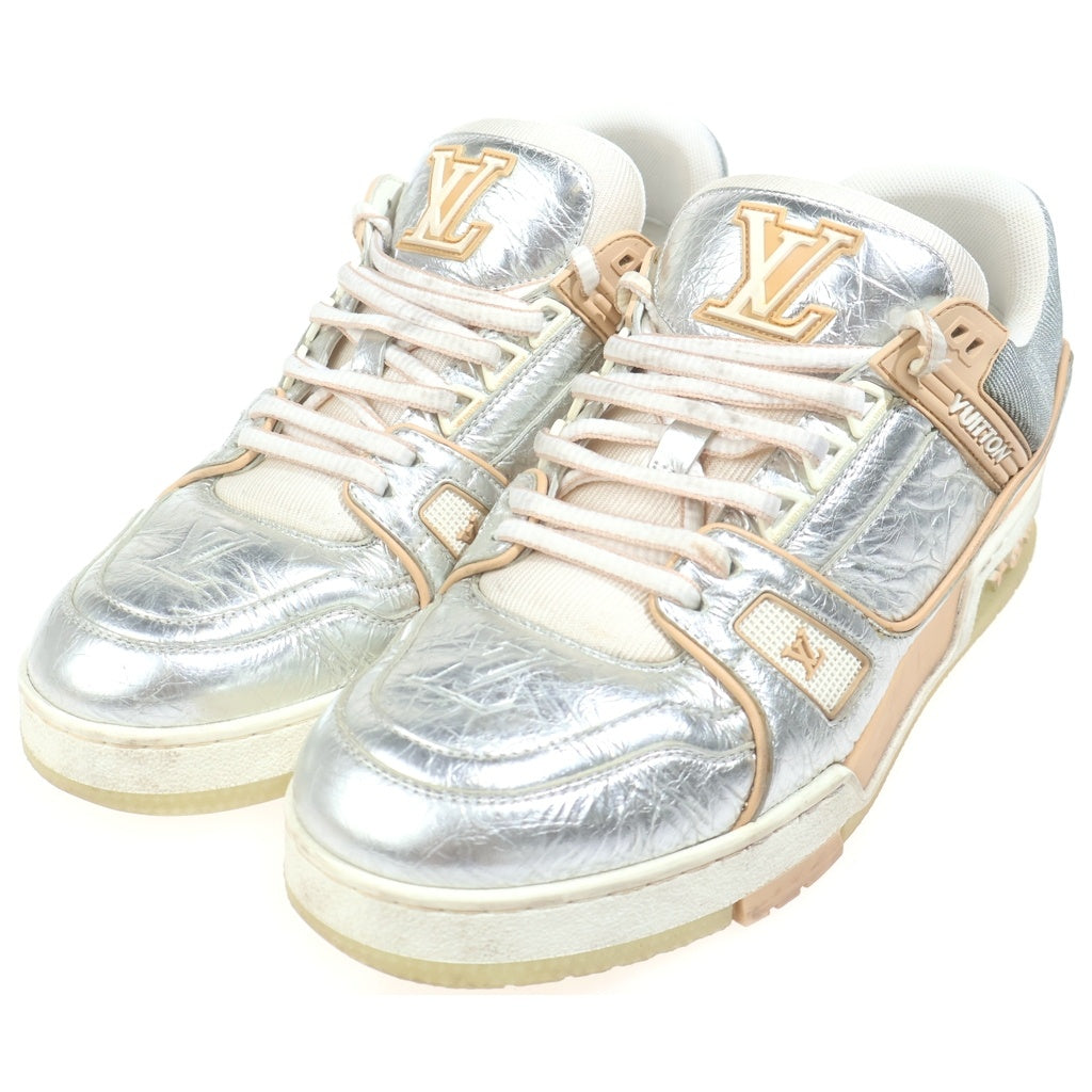 LOUIS VUITTON(ルイヴィトン) LV トレイナー ラインローカットスニーカー シューズ LD0251 シルバー