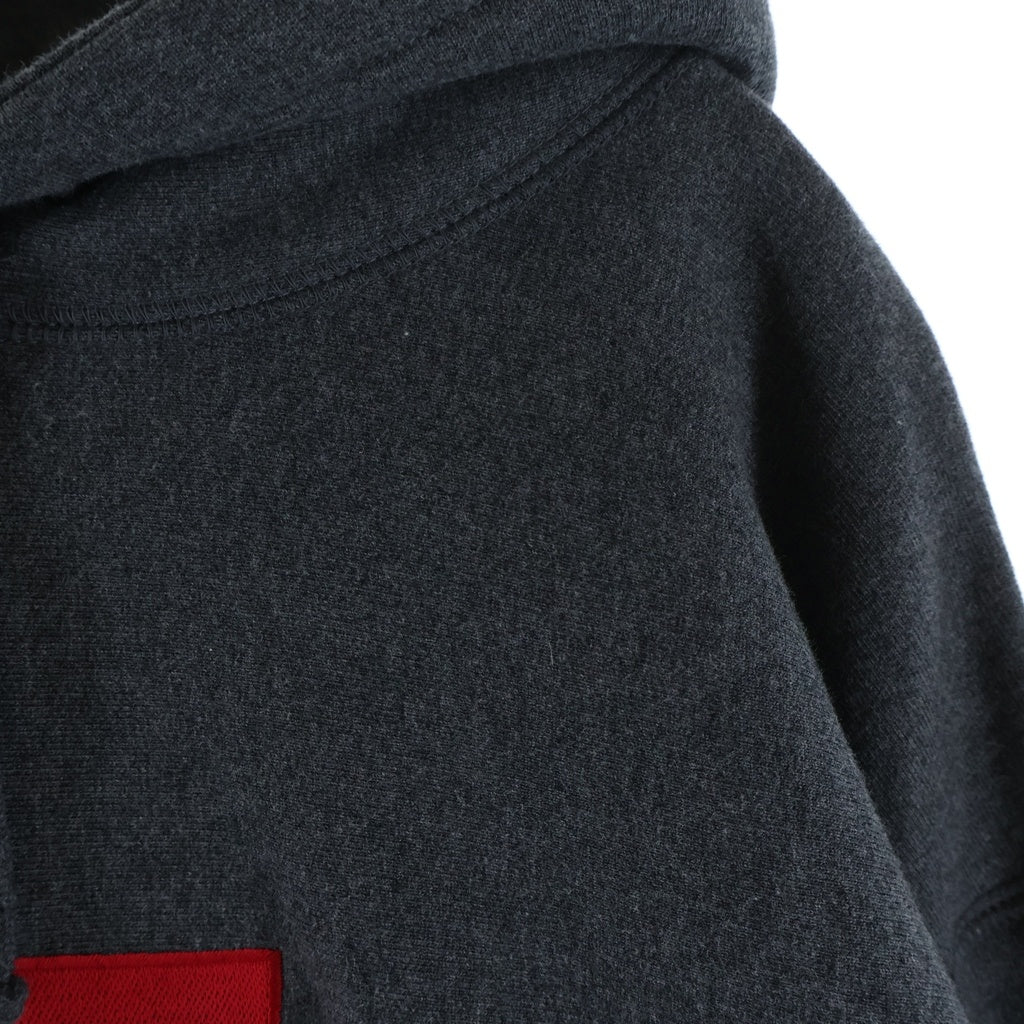 SUPREME(シュプリーム) 21AW Box Logo Hooded Sweatshirt ボックスロゴ プルオーバーパーカー フーディー ダークグレー