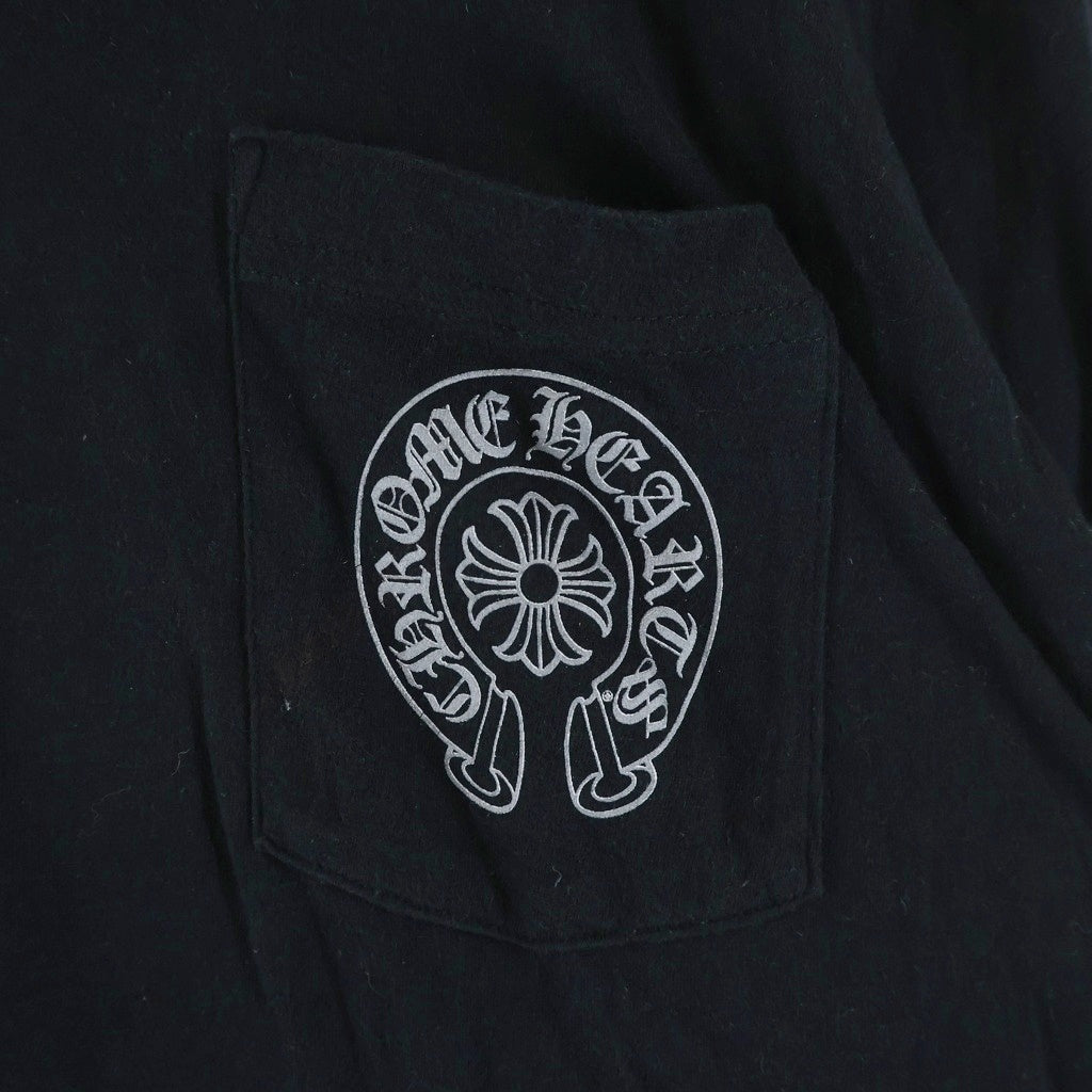 CHROME HEARTS(クロムハーツ) STAFF L/S T-SHIRT DAGGER スタッフ ダガー 長袖Tシャツ ロングスリーブ ブラック