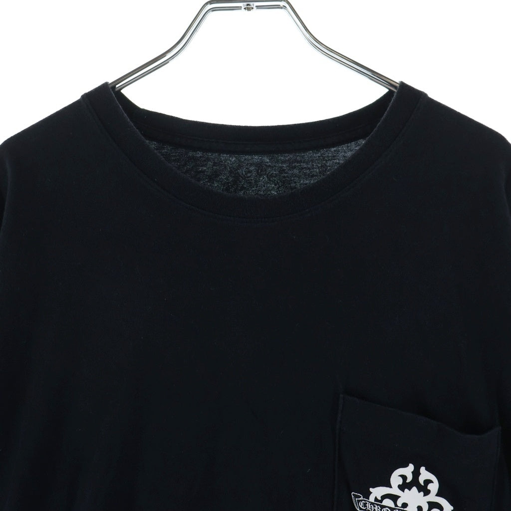 CHROME HEARTS(クロムハーツ) STAFF Horse Shoe Logo L/S T-SHIRT スタッフ ホースシュー 長袖Tシャツ ロングスリーブ ブラック