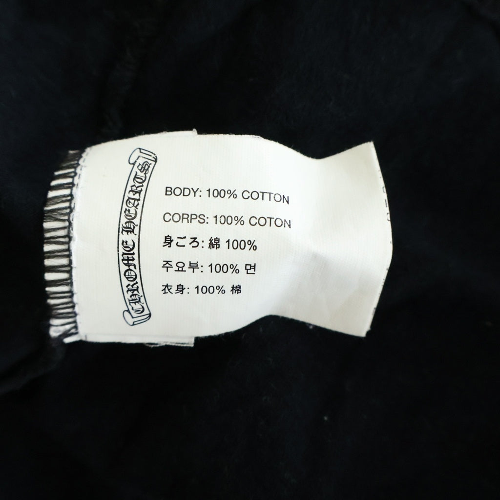 CHROME HEARTS(クロムハーツ) STAFF Horse Shoe Logo L/S T-SHIRT スタッフ ホースシュー 長袖Tシャツ ロングスリーブ ブラック
